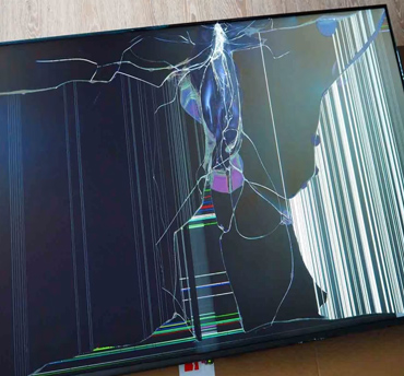 TV Ekran Kırılması
